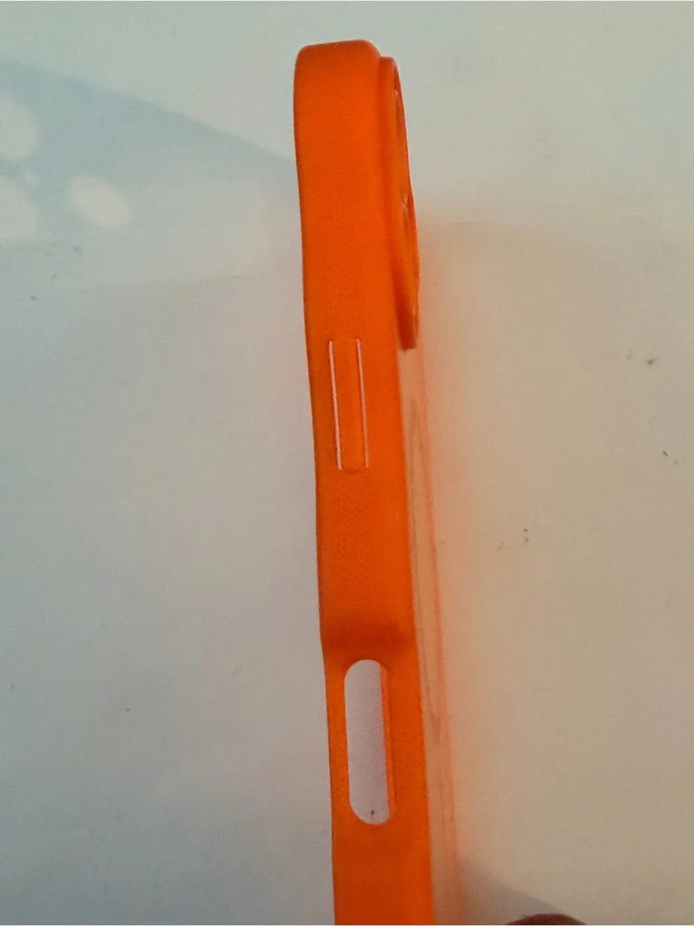 iPhone 17 Orange Silicone MagSafe-Compatible Phone Case